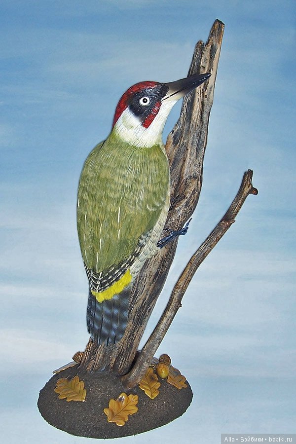 Деревянные скульптуры птиц от скульптора Tim McEachern