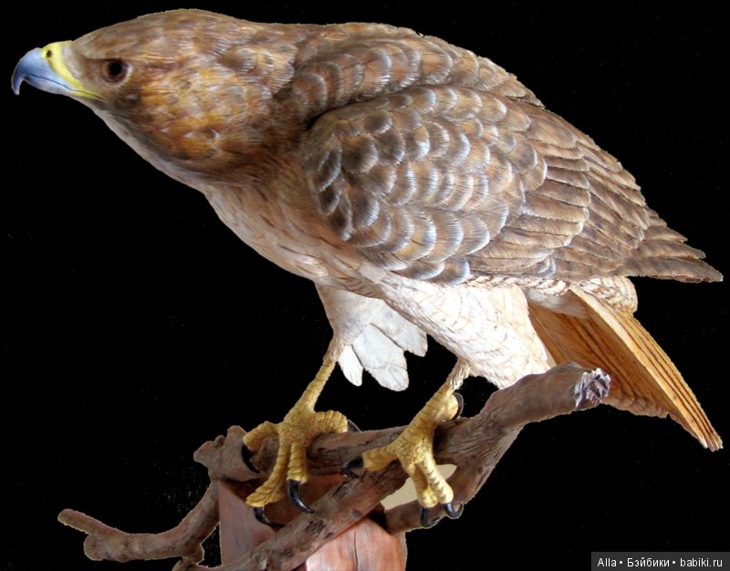 Деревянные скульптуры птиц от скульптора Tim McEachern (фото 3)