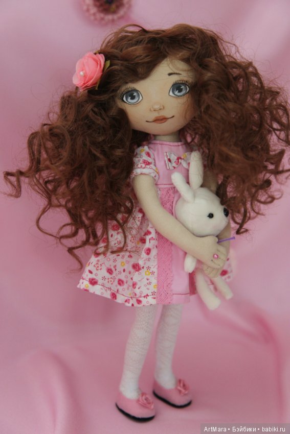 Текстильные интерьерные куклы ручной работы