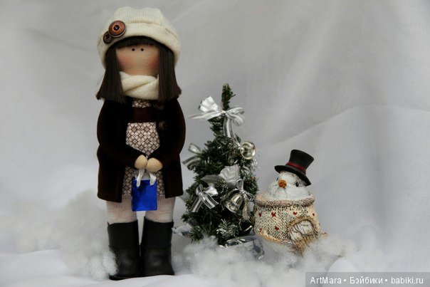 Текстильные интерьерные куклы ручной работы (фото 4)