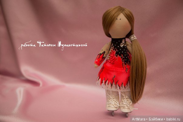 Текстильные интерьерные куклы ручной работы (фото 8)