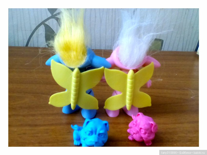 Малыши Тролли — Интересные игрушки и фигурки (разное): редкие