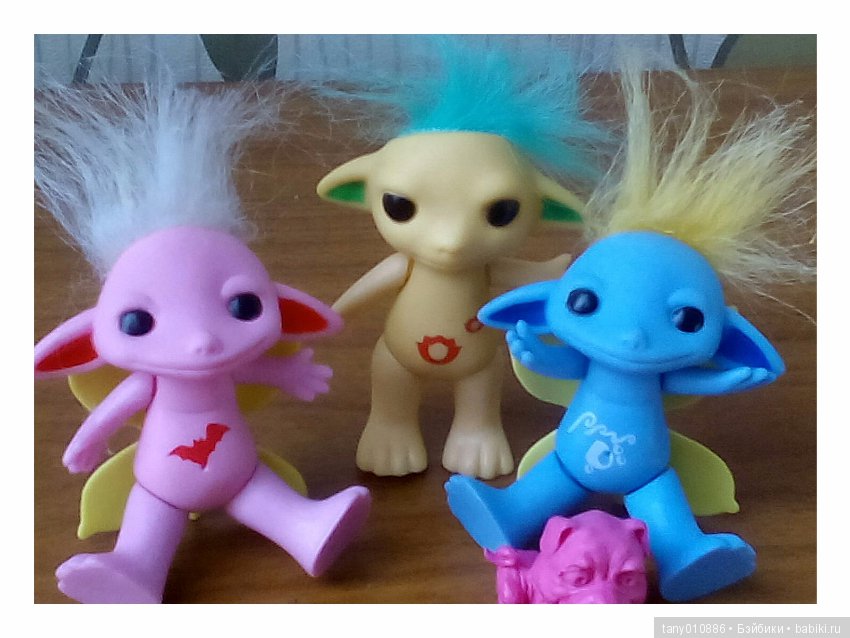 Малыши Тролли — Интересные игрушки и фигурки (разное): редкие