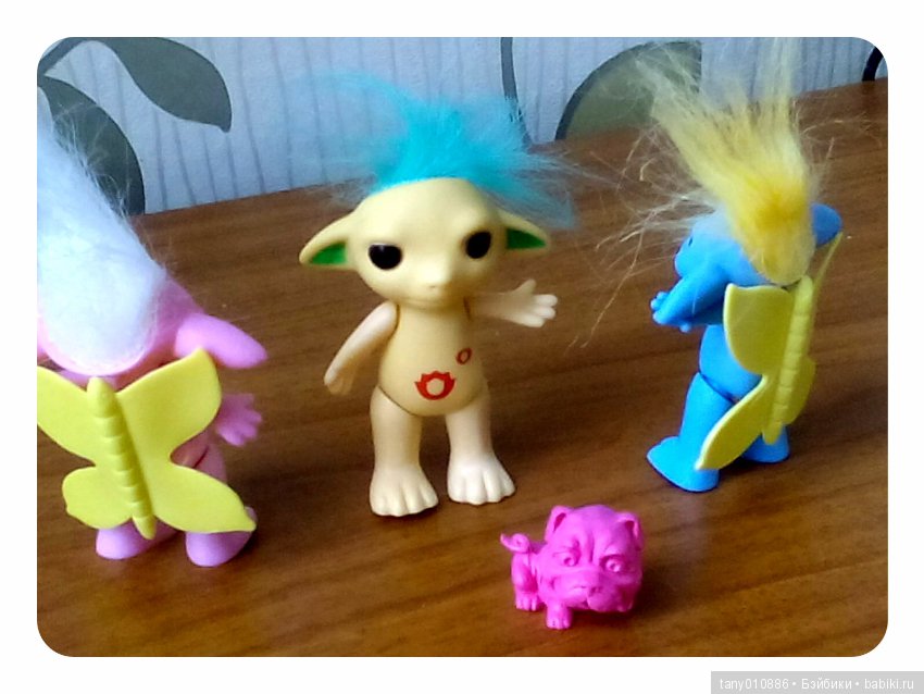 Малыши Тролли — Интересные игрушки и фигурки (разное): редкие