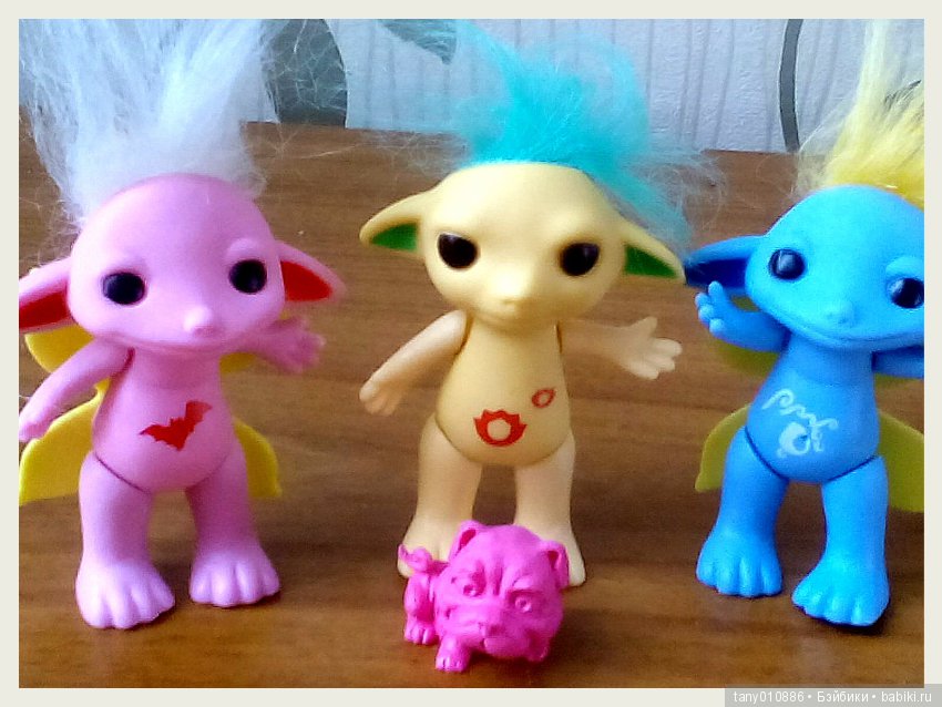 Малыши Тролли — Интересные игрушки и фигурки (разное): редкие
