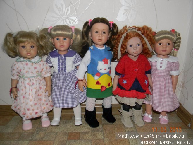 По волнам памяти. Часть 1. Куклы Готц (фото 4)