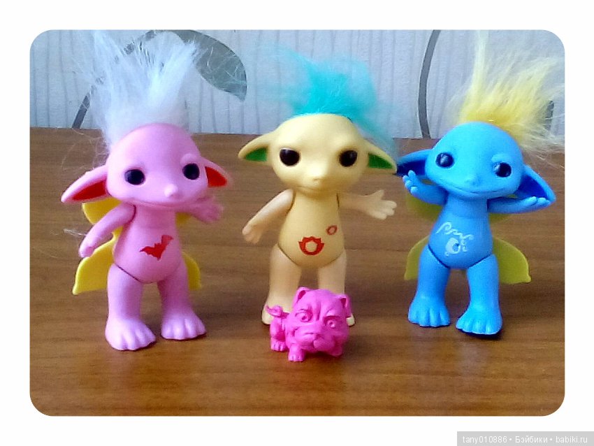 Малыши Тролли — Интересные игрушки и фигурки (разное): редкие