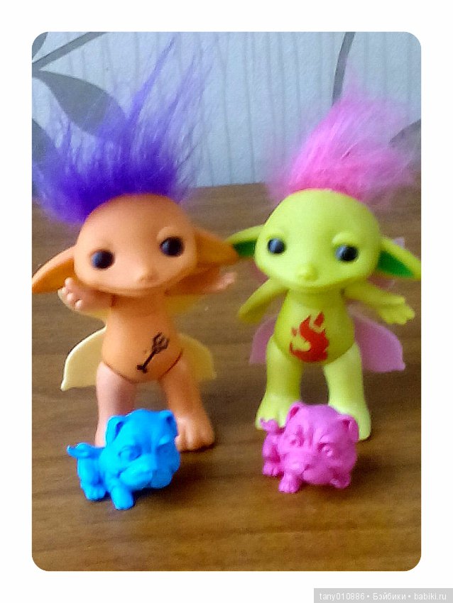 Малыши Тролли — Интересные игрушки и фигурки (разное): редкие