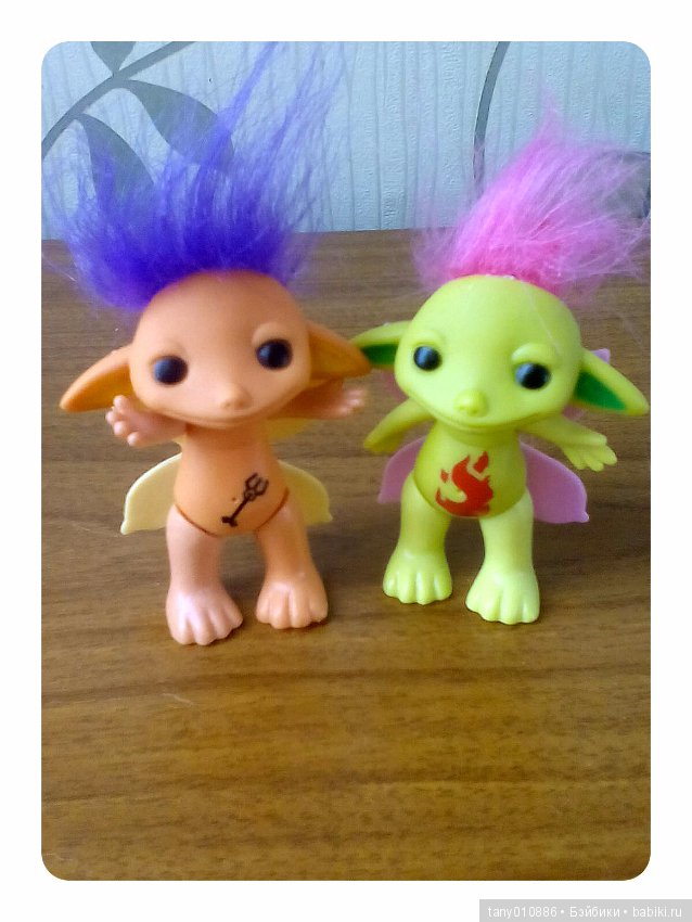 Малыши Тролли — Интересные игрушки и фигурки (разное): редкие