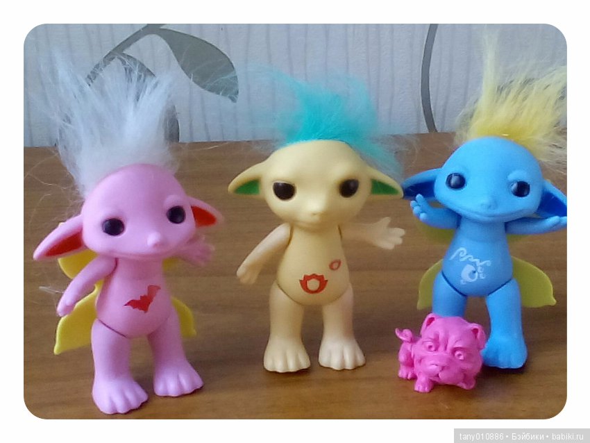Малыши Тролли — Интересные игрушки и фигурки (разное): редкие