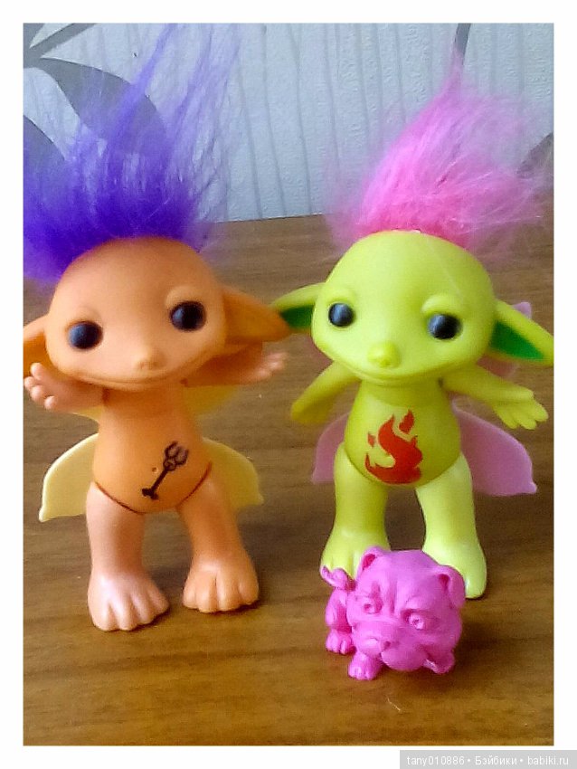 Малыши Тролли — Интересные игрушки и фигурки (разное): редкие