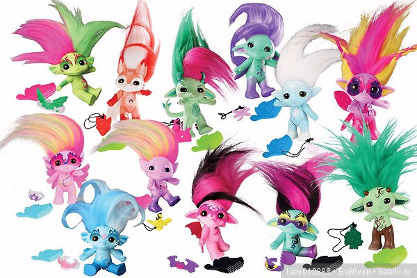 Малыши Тролли — Интересные игрушки и фигурки (разное): редкие