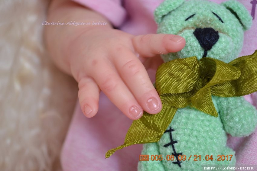 Кукла реборн Надюша, молд Mae-Louise, мастер Ekaterina Abbyasova babies