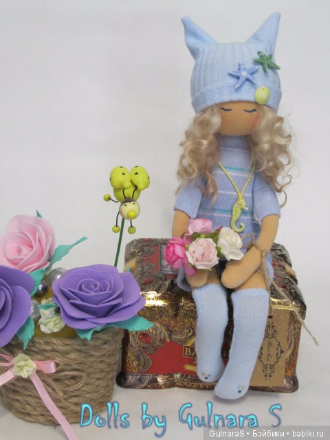 Текстильная авторская кукла