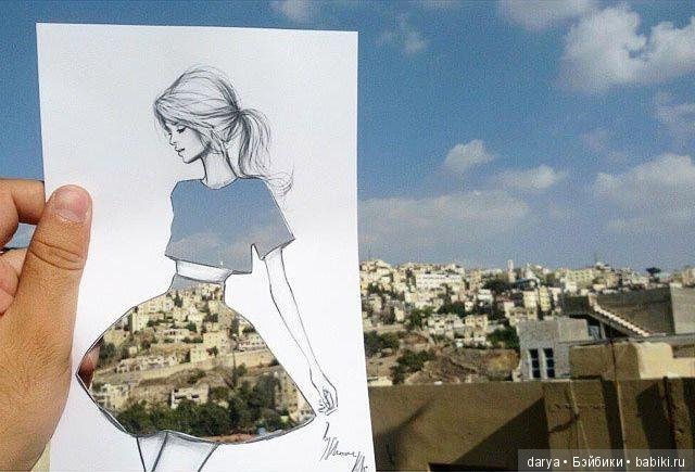 Эскизу женских нарядов от архитектора Шамех Блуви (фото 10)