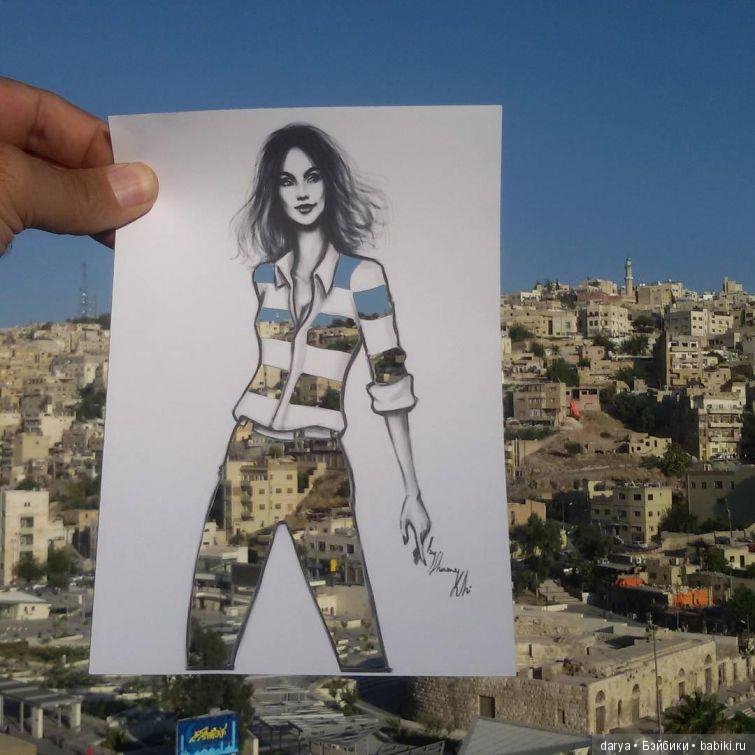 Эскизу женских нарядов от архитектора Шамех Блуви (фото 7)