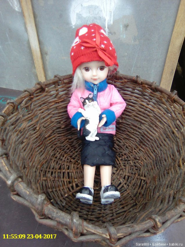 Изабелла и Криша выгуливают питомцев (фото 5)