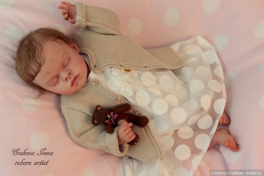 Крошечка Коко, кукла реборн Инны Ершовой, молд reborn Coco by Nataly Blick (фото 5)