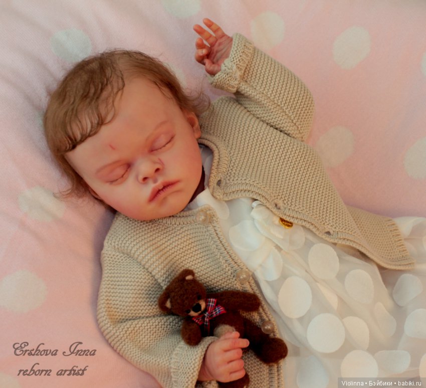 Крошечка Коко, кукла реборн Инны Ершовой, молд reborn Coco by Nataly Blick (фото 9)