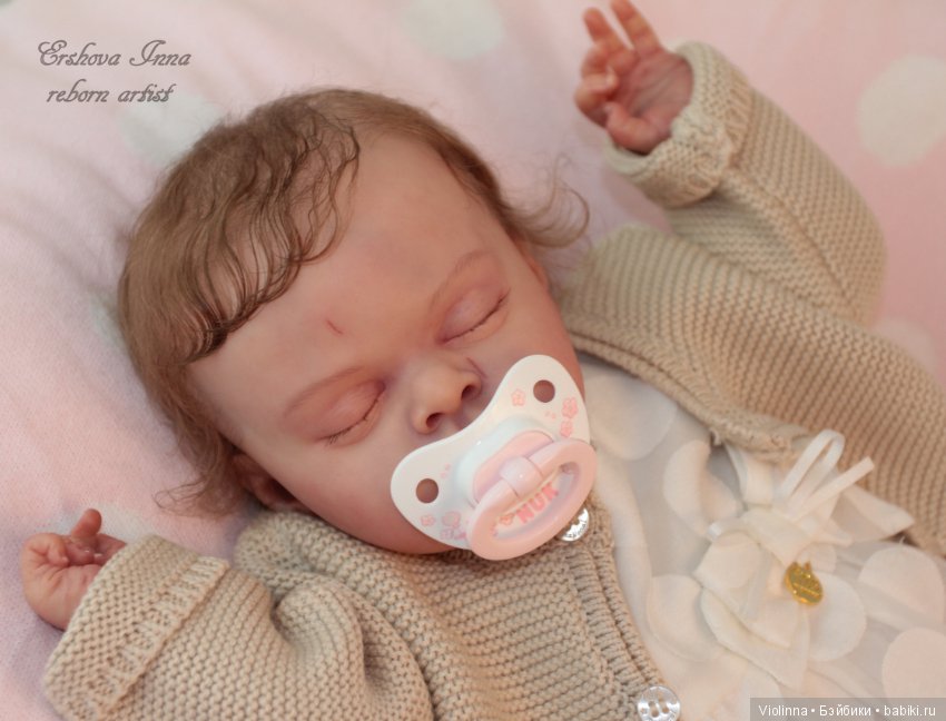 Крошечка Коко, кукла реборн Инны Ершовой, молд reborn Coco by Nataly Blick (фото 8)