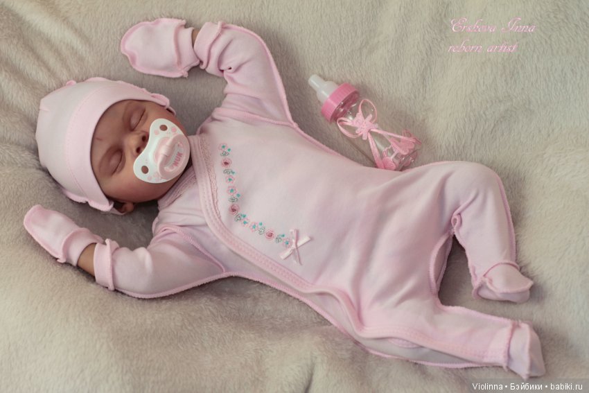 Крошечка Коко, кукла реборн Инны Ершовой, молд reborn Coco by Nataly Blick (фото 4)