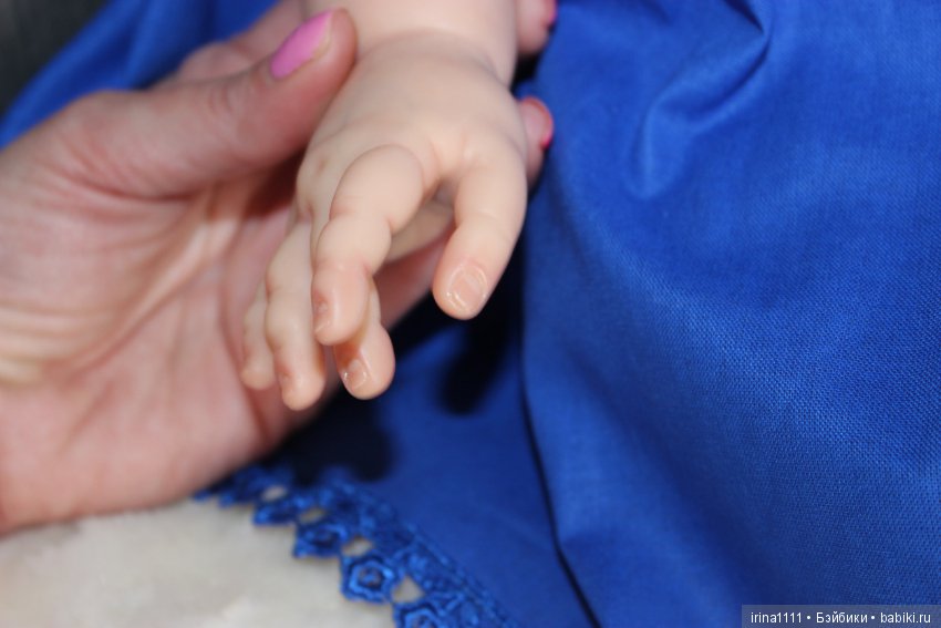 Моя малышка реборн из молда Изабелла