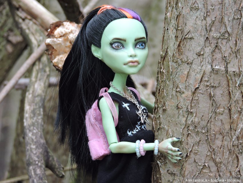 Лесные прогулки — ООАК Monster High и Ever After High: репейнт (фото 5)