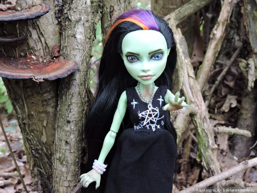 Лесные прогулки — ООАК Monster High и Ever After High: репейнт (фото 4)