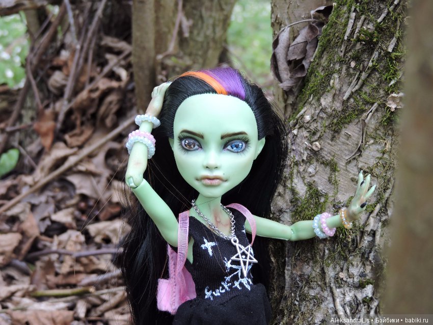 Лесные прогулки — ООАК Monster High и Ever After High: репейнт (фото 3)