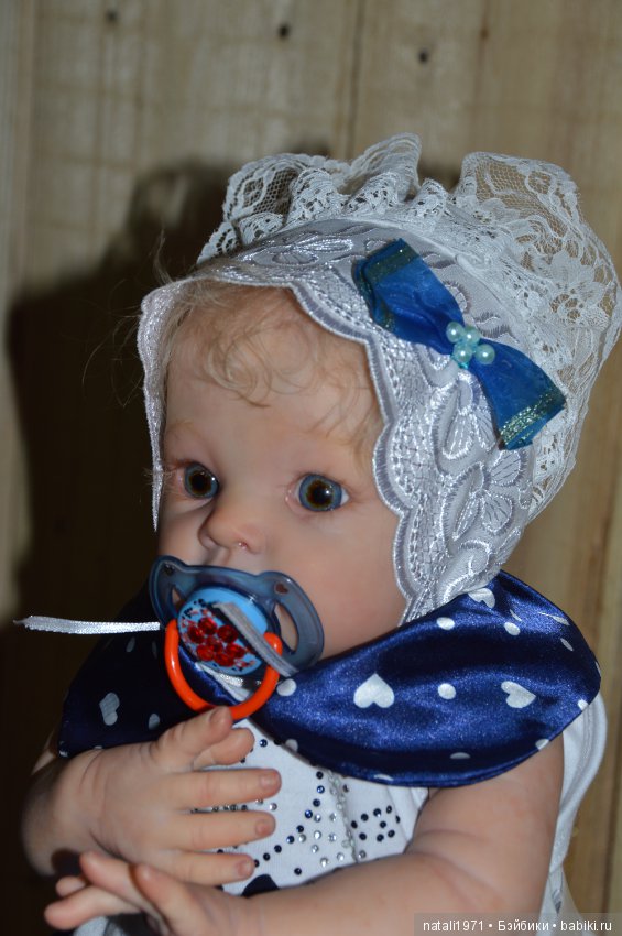 Дея, или нежный одуванчик, малышка реборн Poppet от Adrie Stoete