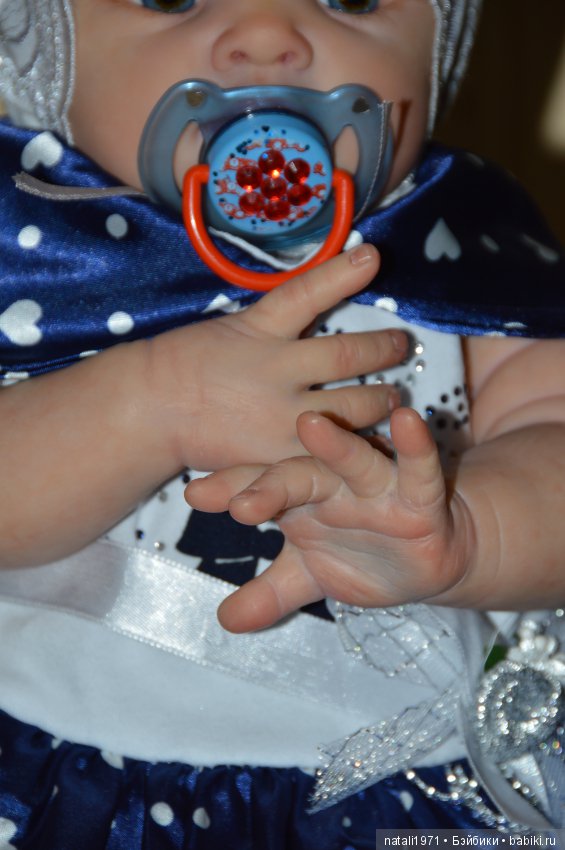 Дея, или нежный одуванчик, малышка реборн Poppet от Adrie Stoete