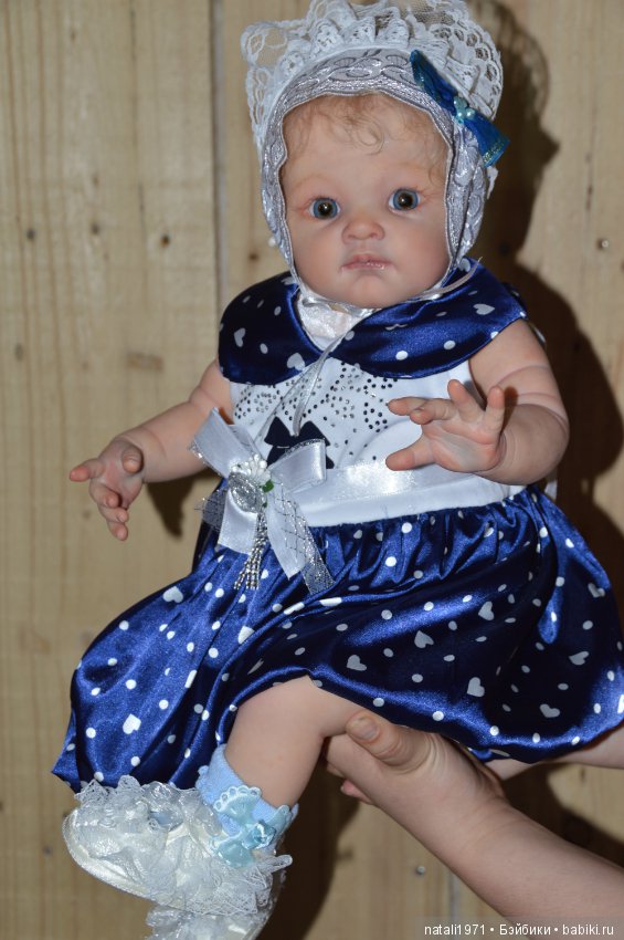 Дея, или нежный одуванчик, малышка реборн Poppet от Adrie Stoete (фото 10)