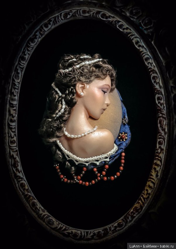 Кукольные скульптурные брошки (фото 6)