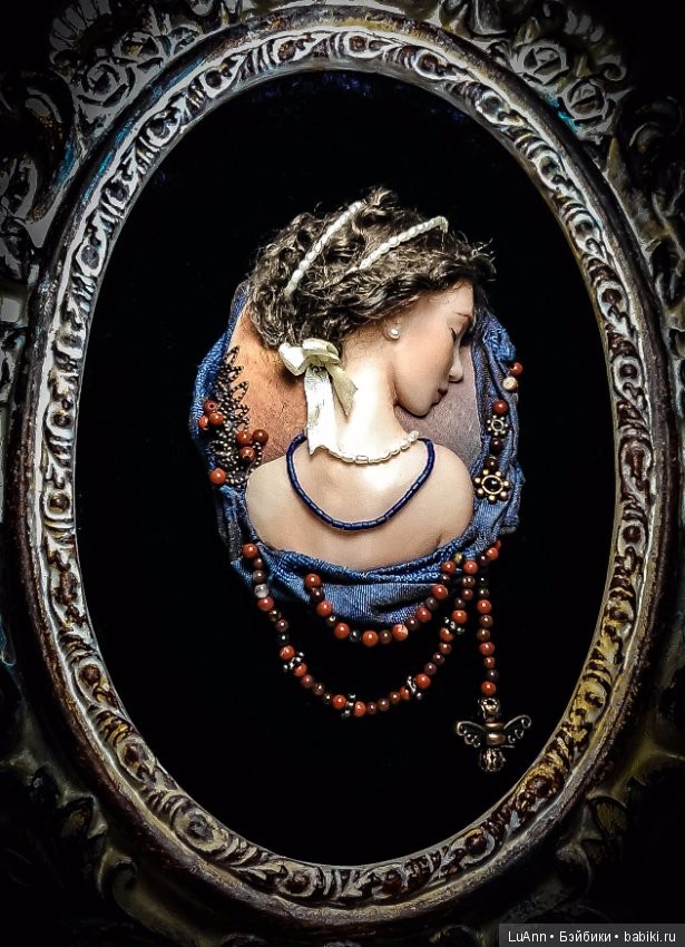 Кукольные скульптурные брошки (фото 3)