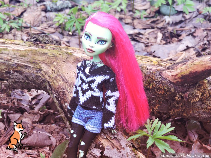 Венера Monster High — ООАК Monster High и Ever After High: репейнт (фото 3)