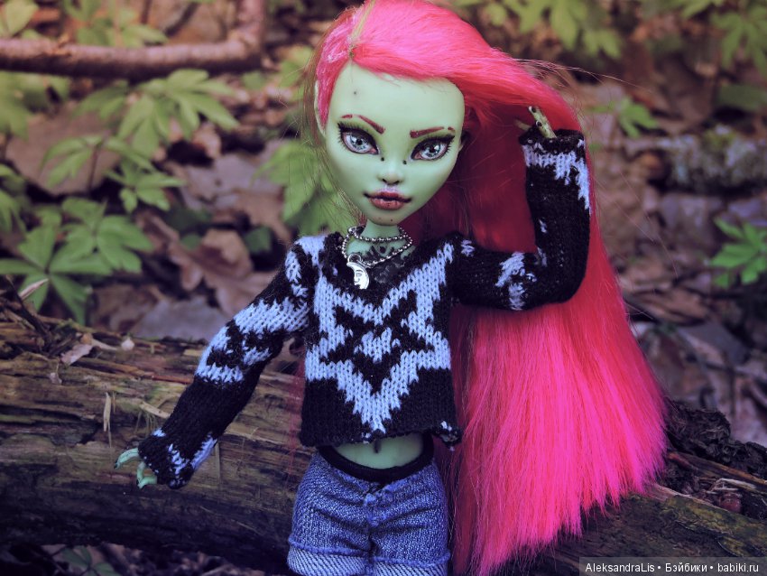 Венера Monster High — ООАК Monster High и Ever After High: репейнт (фото 4)