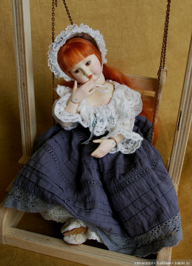 Авторская кукла - Из прошлого в настоящее (фото 8)