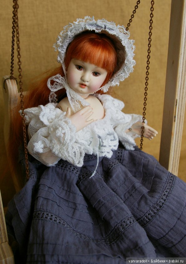 Авторская кукла - Из прошлого в настоящее (фото 5)