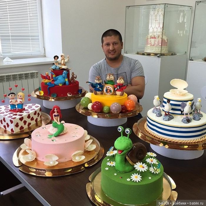 Умопомрачительные торты Рената Агзамова