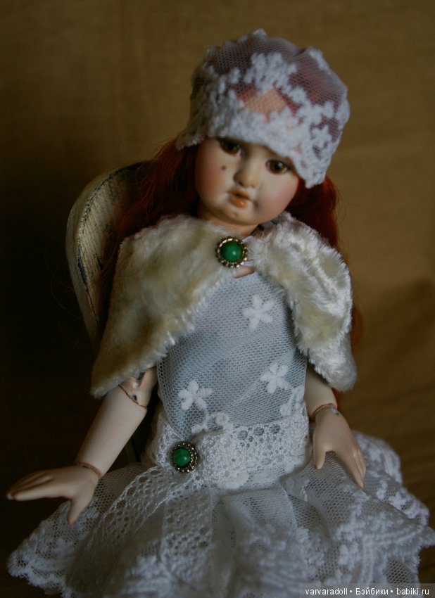 Авторская кукла. "Из прошлого в настоящее" (фото 4)