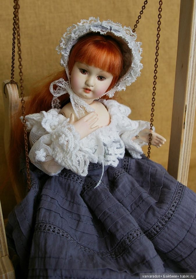 Новая коллекция авторских кукол "Из прошлого в настоящее" (фото 5)