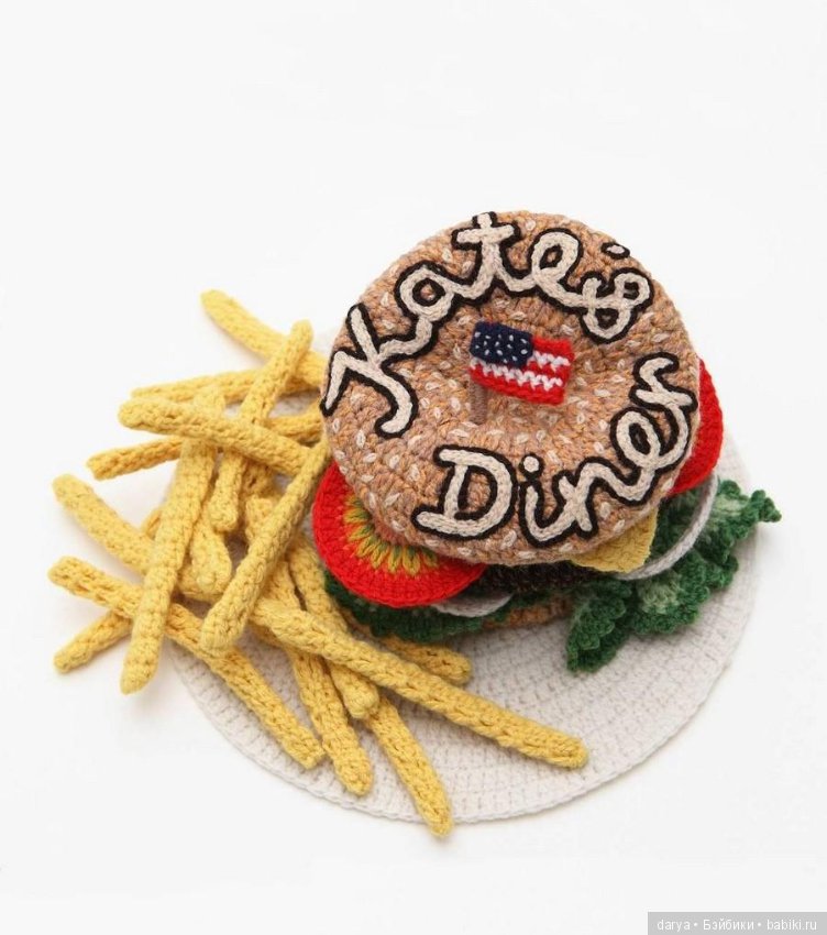 Почти съедобные блюда крючком от художницы Кейт Дженкинс (фото 2)