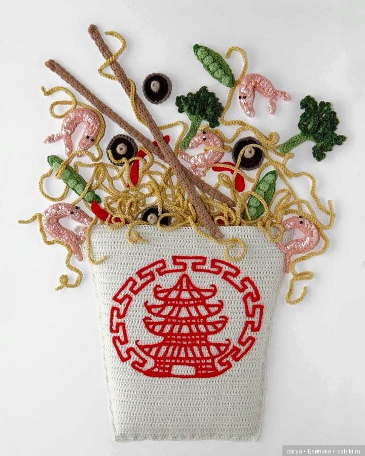 Почти съедобные блюда крючком от художницы Кейт Дженкинс (фото 10)