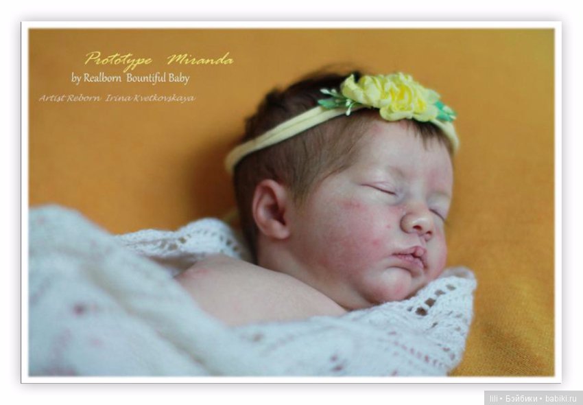 Новый молд для куклы реборн - realborn Miranda