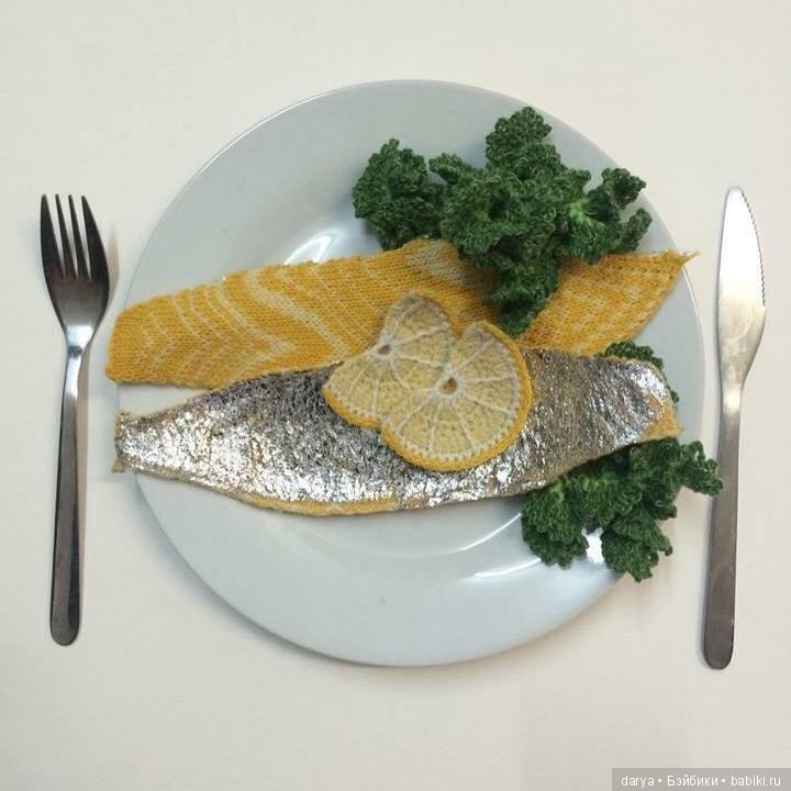 Почти съедобные блюда крючком от художницы Кейт Дженкинс