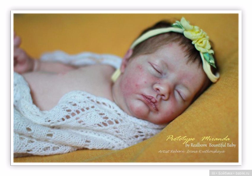 Новый молд для куклы реборн - realborn Miranda