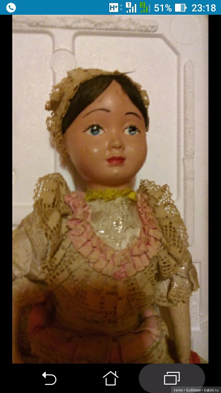 Помогите, кто может с опознанием итальянской антикварной куклы (фото 3)