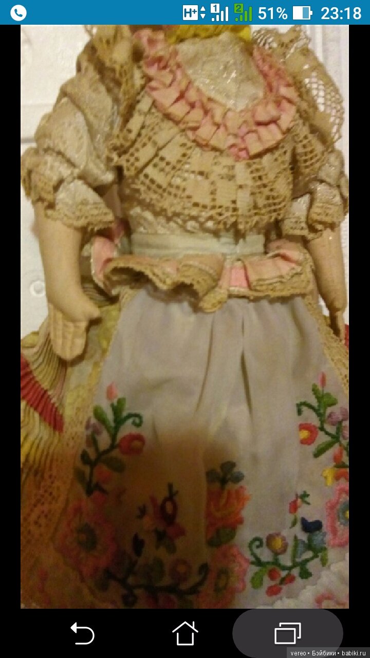 Помогите, кто может с опознанием итальянской антикварной куклы (фото 2)