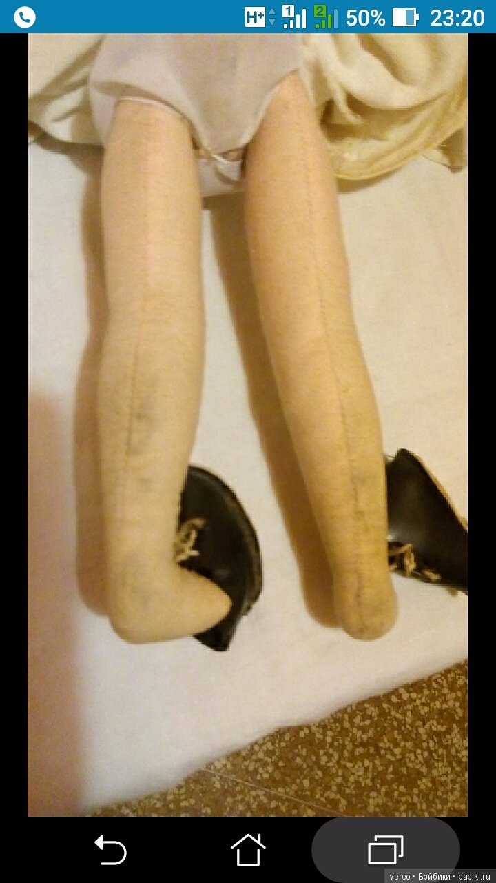 Помогите, кто может с опознанием итальянской антикварной куклы