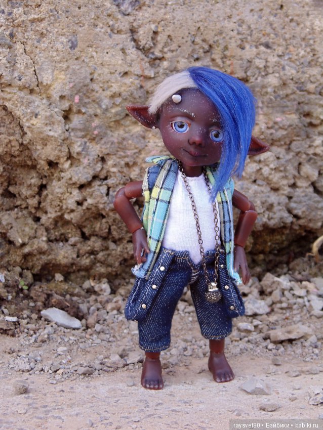 Шарнирная кукла Ти Джей, Фавн городских джунглей (фото 3)